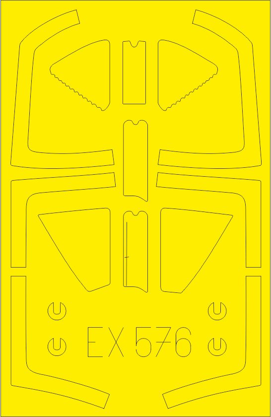 Eduard EX576 1:48 BAe Harrier T.2/T.4/T.8