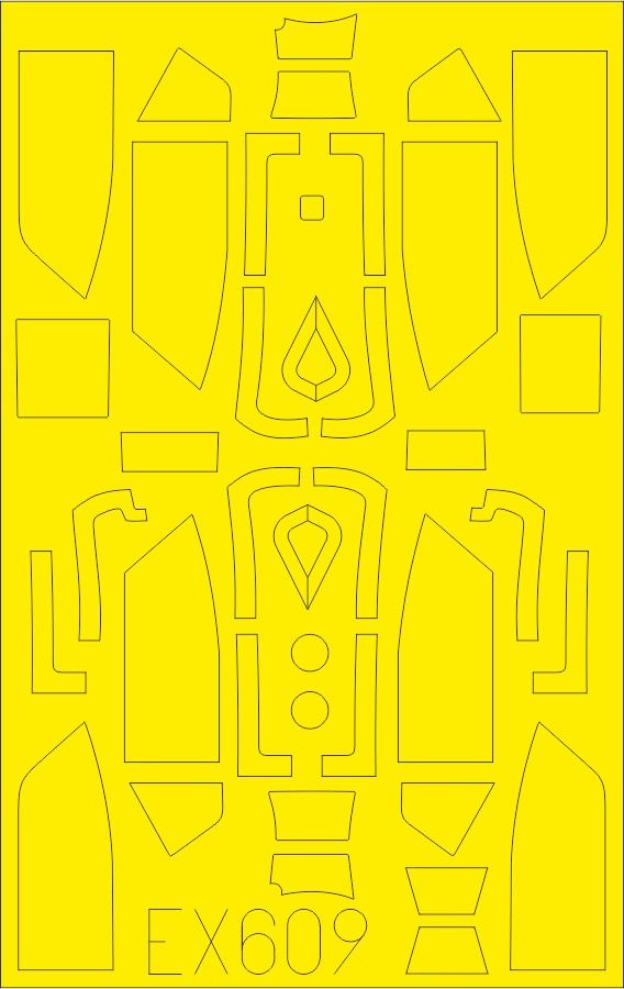 Eduard EX609 1:48 Messerschmitt Bf-109G-10 Mtt Regensburg TFace