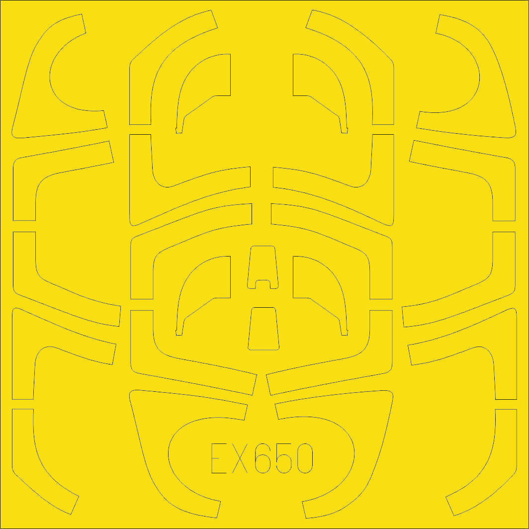 Eduard EX650 1:48 Yakovlev Yak-130 TFace