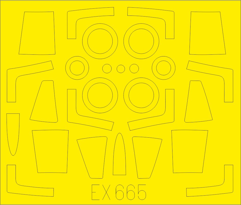 Eduard EX665 1:48 Lockheed F-104G Starfighter TFace