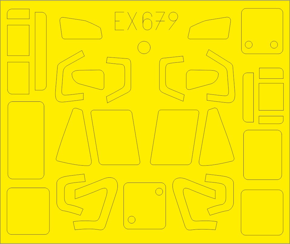 Eduard EX679 1:48 PZL W-3A Sokol