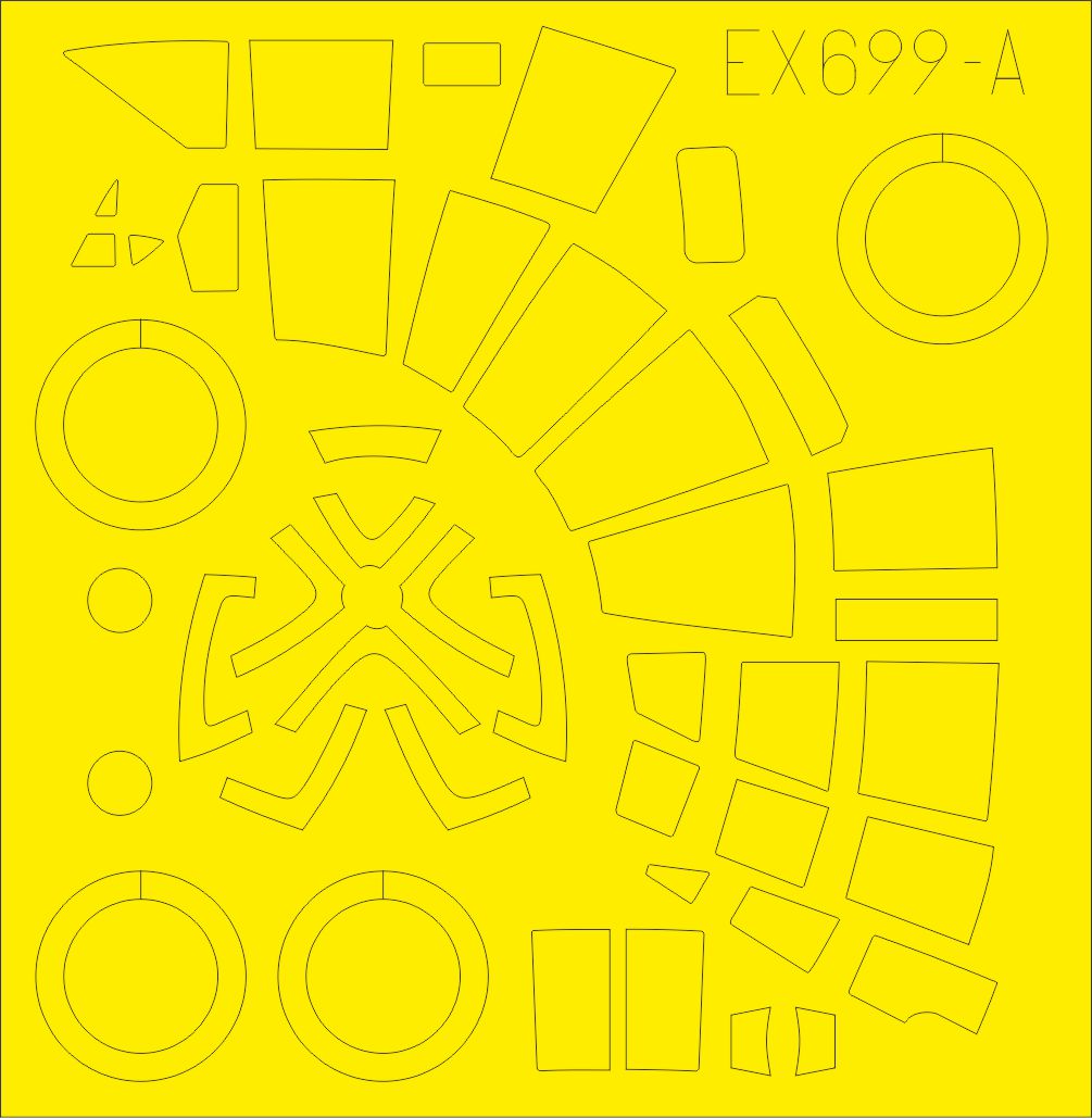Eduard EX699 1:48 Heinkel He-111Z 'Zwilling' TFace