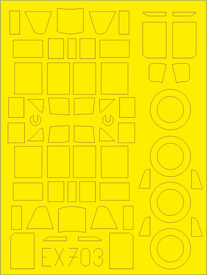 Eduard EX703 1:48 Ilyushin IL-2 Sturmovik TFace