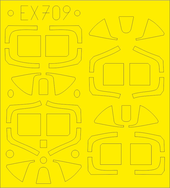 Eduard EX709 1:48 Supermarine Spitfire Mk.I TFace