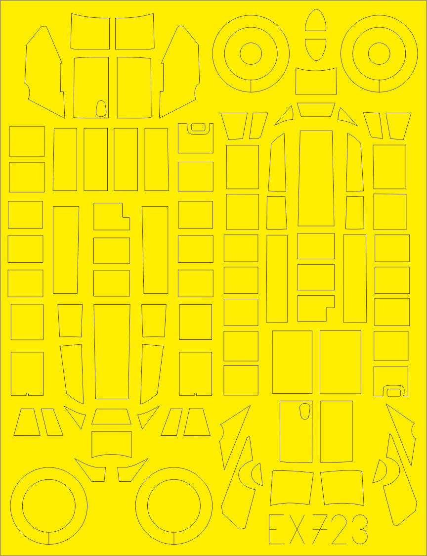 Eduard EX723 1:48 Messerschmitt Bf-110E NACHTJAGER TFace