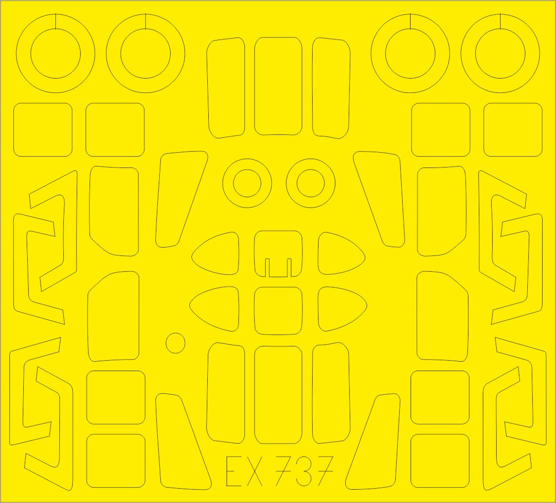Eduard EX737 1:48 Sikorsky HH-34J TFace