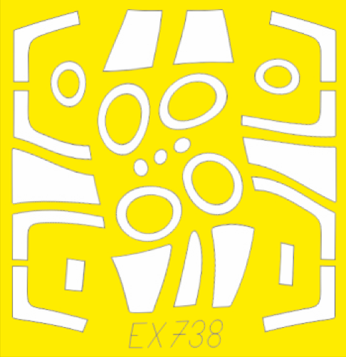 Eduard EX738 1:48 Lockheed TF-104G Starfighter