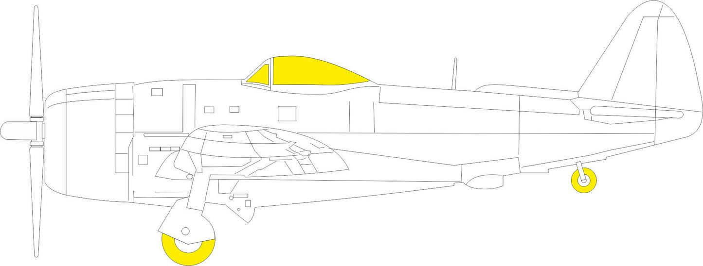 Eduard EX894 1:48 Republic P-47N Thunderbolt TFace
