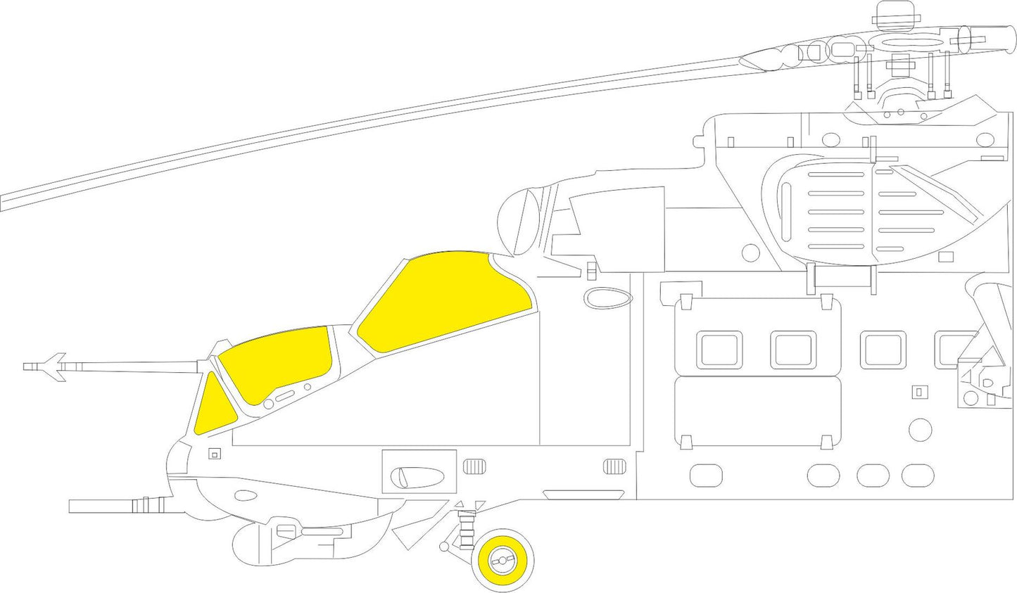 Eduard EX895 1:48 MiL Mi-35M