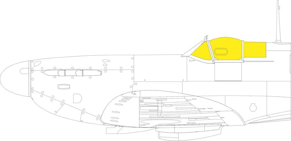 Eduard EX914 1:48 Supermarine Spitfire Mk.V TFace