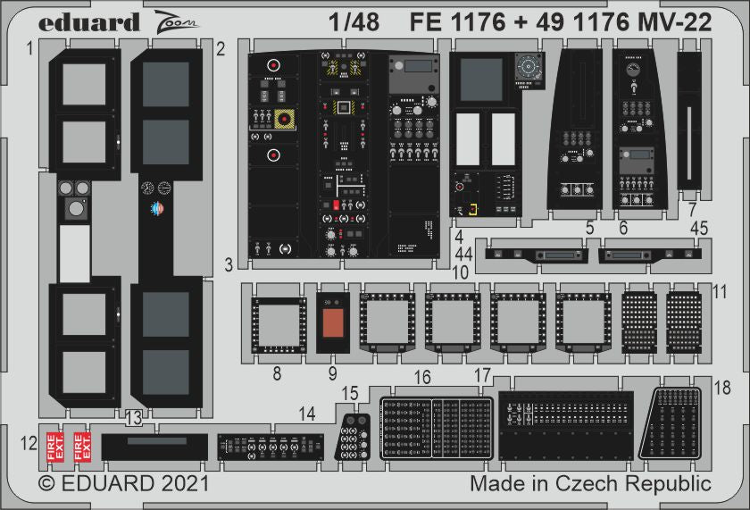 Eduard FE1176 1:48 Bell-Boeing MV-22