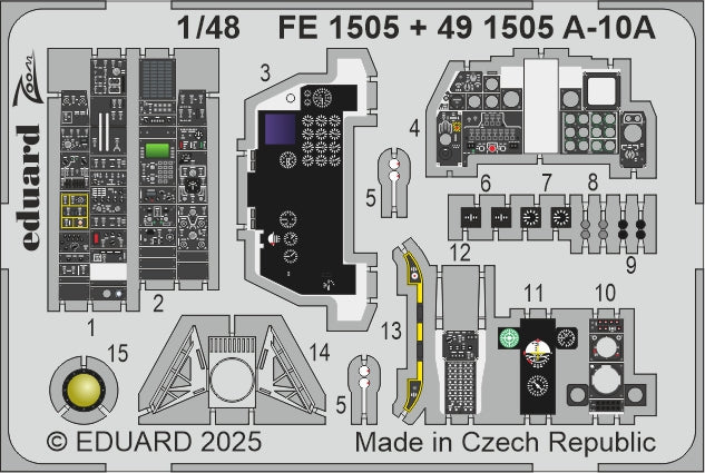 Eduard FE1505 1:48 Fairchild A-10A Thunderbolt II