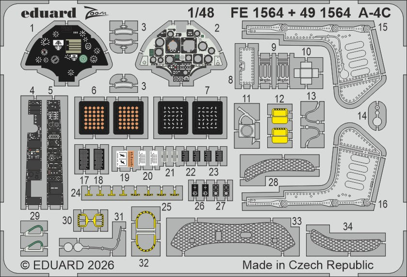 Eduard FE1564 1:48 Douglas A-4C Skyhawk