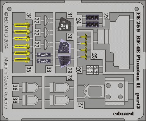 Eduard FE259 1:48 RF-4E Phantomto be used with Hasegawa
