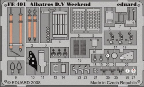 Eduard FE401 1:48 Albatros D.V Weekend to be used with Eduard