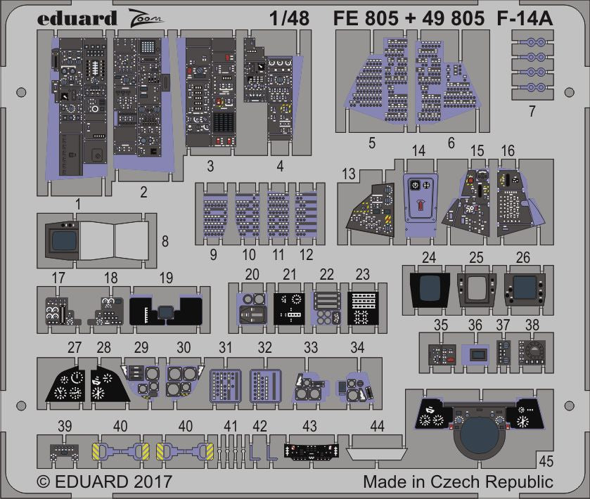 Eduard FE805 1:48 Grumman F-14A Tomcat