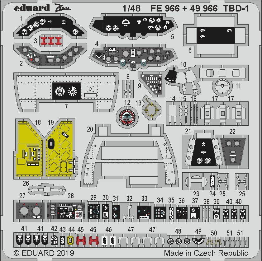 Eduard FE966 1:48 Douglas TBD-1 'Devastator'