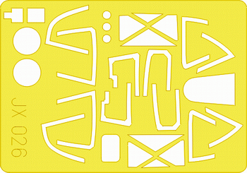 Eduard JX026 1:32 Lockheed P-38J/P-38L Lightning