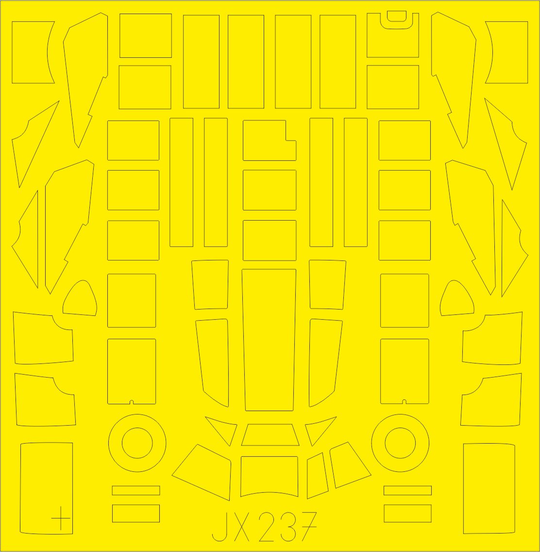 Eduard JX237 1:32 Messerschmitt Bf-110C-2/C-7