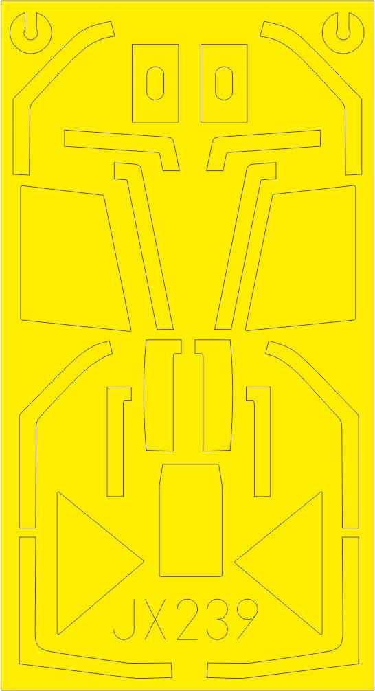 Eduard JX239 1:32 Focke-Wulf Fw-190A-8/R2 to be used with Revell