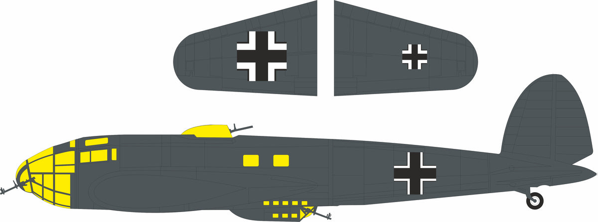 Eduard JX359 1:32 Heinkel He-111P-1 national insignia