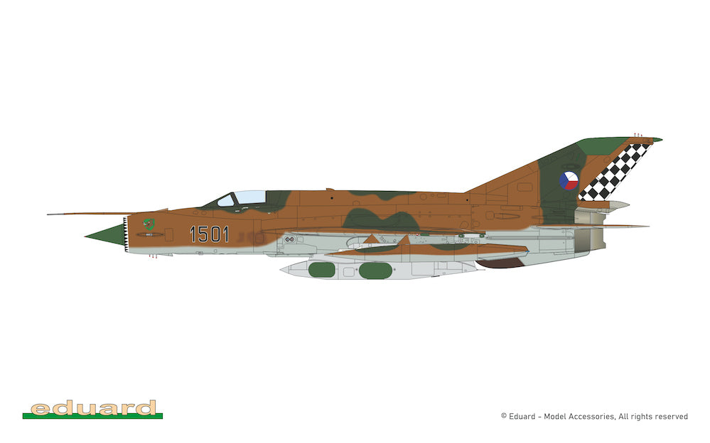 Eduard kits 70147 1:72 Mikoyan MiG-21R ProfiPACK edition