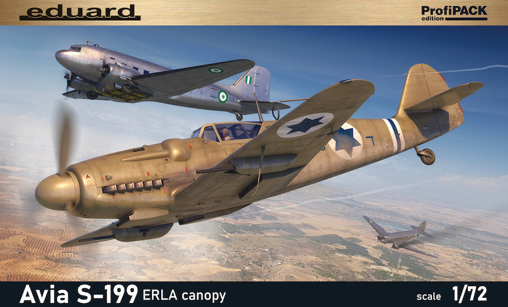 Eduard 70152 1:72 Avia S-199 ERLA Canopy ProfiPACK Edition