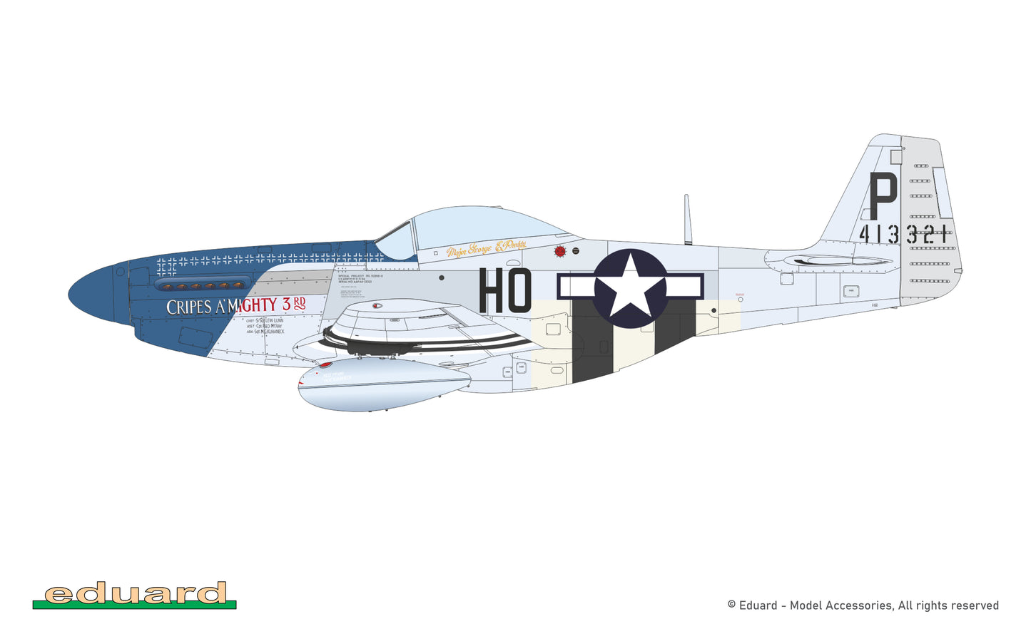 Eduard kits 70171 1:72 North-American P-51D-5 Mustang ProfiPACK edition