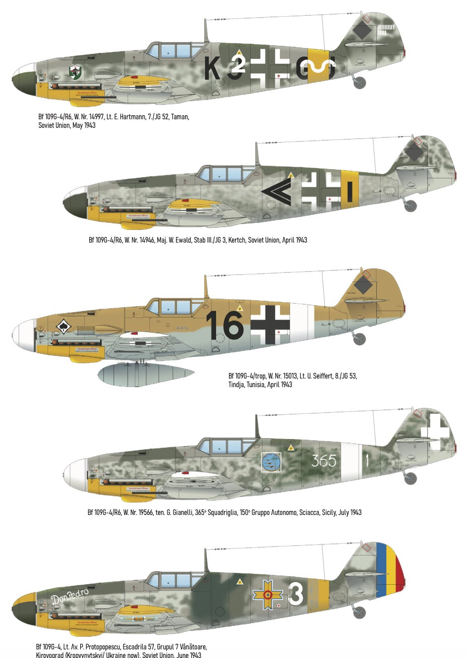 Eduard kits 82117 1:48 Messerschmitt Bf-109G-4 ProfiPACK edition