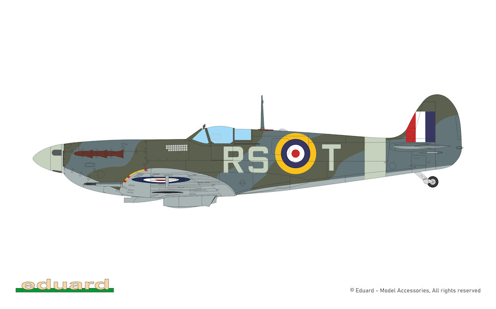 Eduard kits 82157 1:48 Supermarine Spitfire Mk.Vb mid