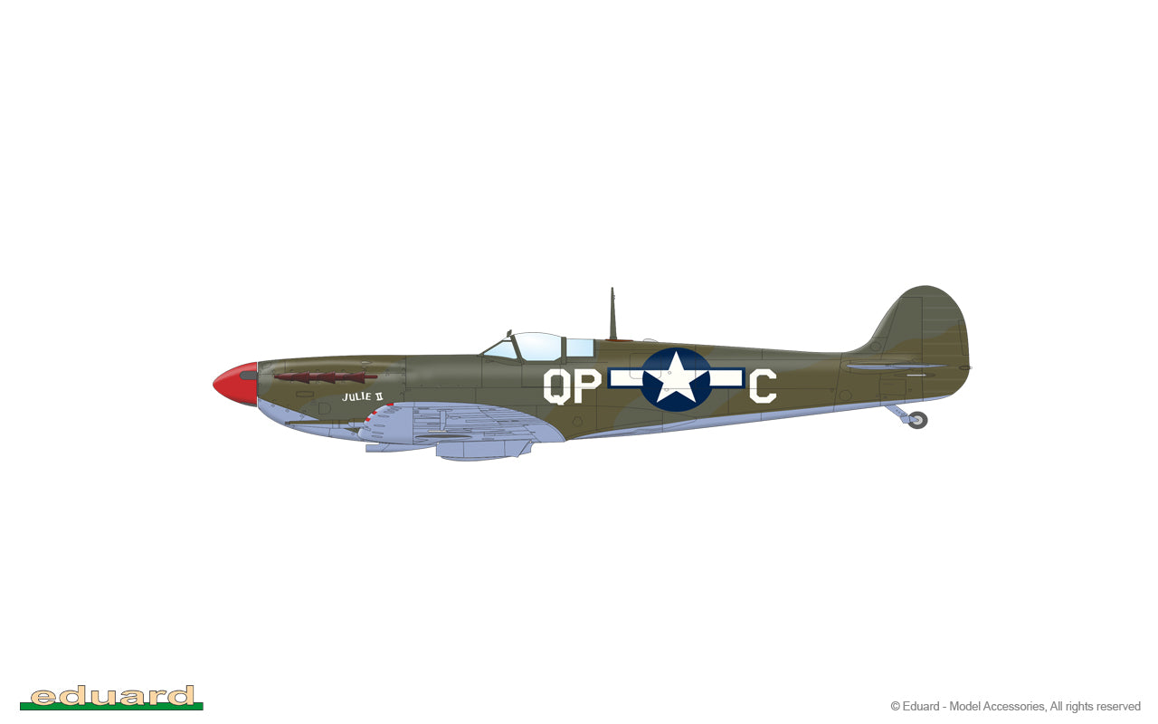 Eduard kits 84192 1:48 Supermarine Spitfire Mk.Vc Weekend edition
