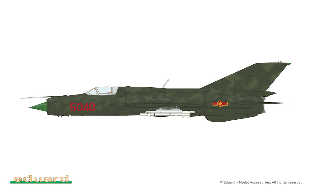 Eduard kits 84202 1:48 Mikoyan MiG-21PFM The Weekend edition