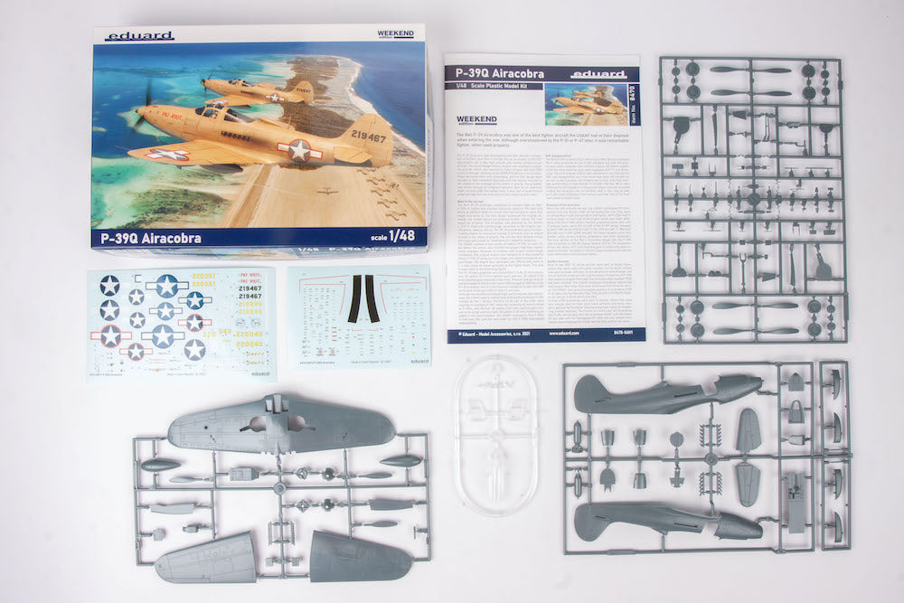 Eduard kits 8470 1:48 Bell P-39Q Airacobra Weekend edition