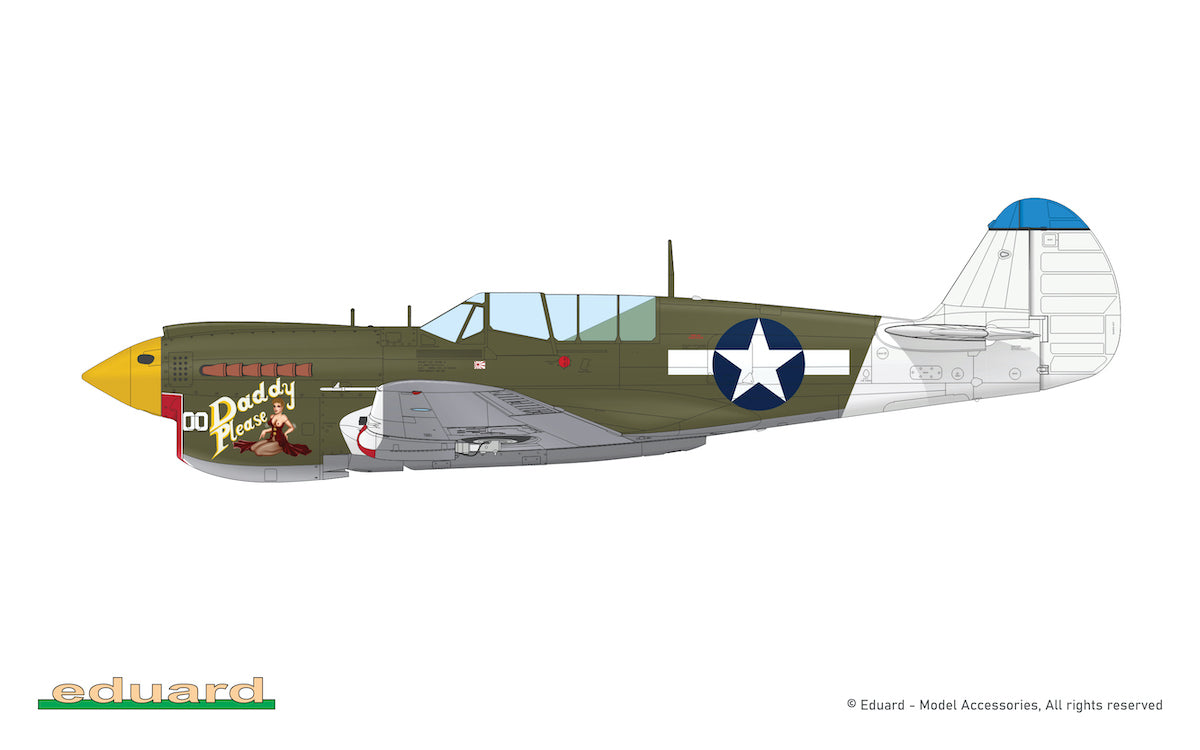 Eduard kits R0025 1:48 Curtiss P-40N Warhawk The Royal Class Edition