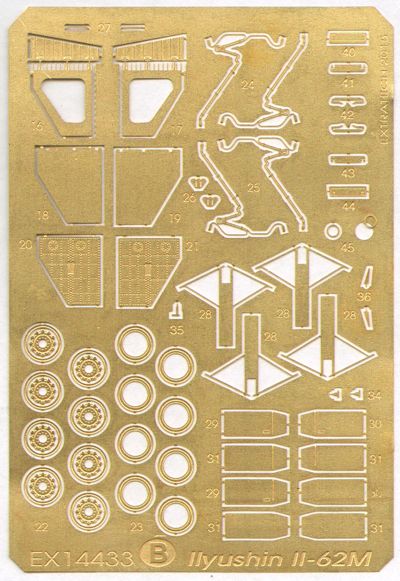 Extra Tech EX14433 1:144 Ilyushin IL-62M Detail Set