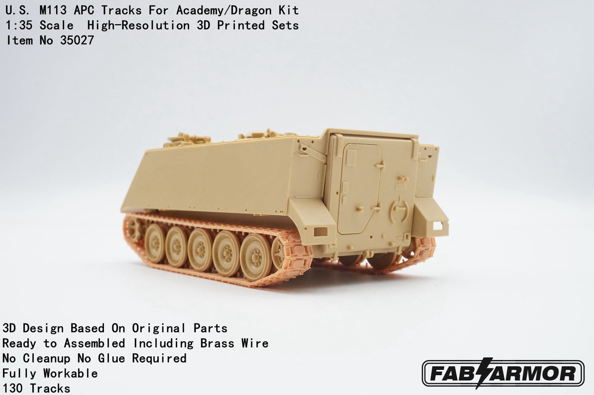 FabScale Studio FA35027 1:35 U.S. M113 APC Tracks