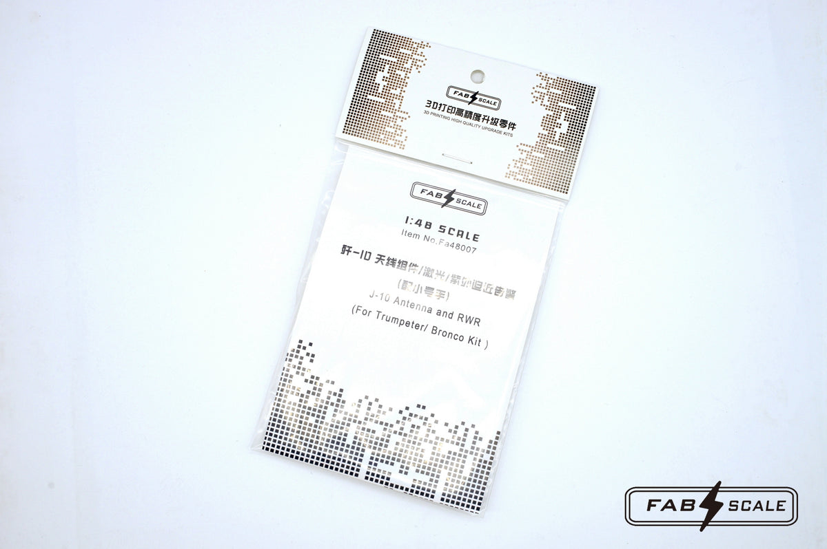 FabScale Studio FA48007 1:48 Chengdu J-10 Antenna and RWR