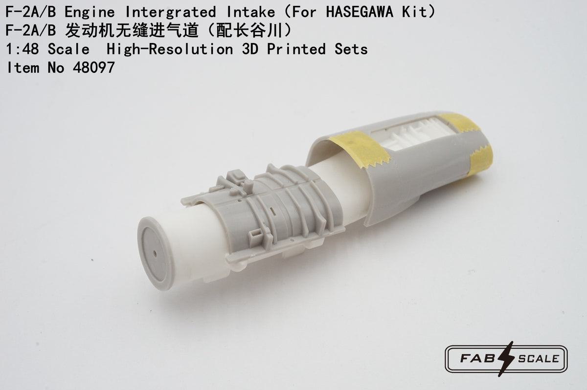 FabScale Studio FA48097 1:48 Mitsubishi F-2A/F-2B Engine Integrated Intake