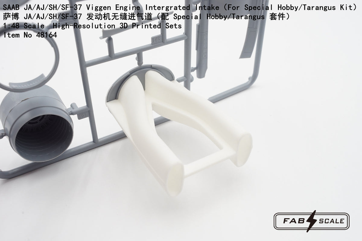 FabScale Studio FA48164 1:48 SAAB JA-37/AJ-37/SH-37/SF-37 Viggen Engine Integrated Intake