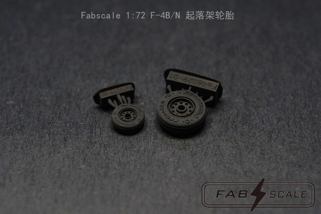 FabScale Studio FA72019 1:72 McDonnell F-4B/N Phantom Wheels