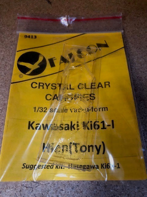 Falcon 9413 1:32 Kawasaki Ki-61-1 Hien “Tony designed to be used with Hasegawa kits