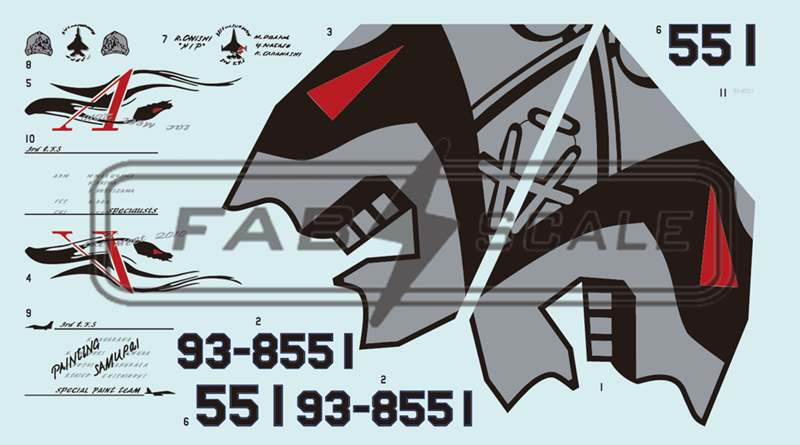 FabScale Studio FD48023 1:48 F-2A 551 3SQ 3rd AW JASDF ACM Meet 2010 Winner
