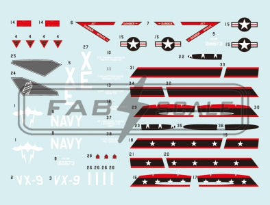 FabScale Studio FD72073 1:72 F/A-18F Super Hornet VX-9 Vandy 1 NAWS China Lake CA 2025