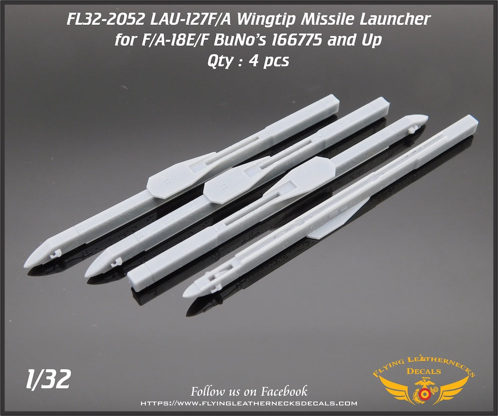 Flying Leathernecks FL32-2052 1:32 LAU-127F/A wingtip launcher