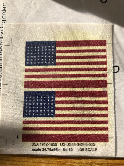 AMP Rokket FLAG14 1:35 US National Ensign 1212-1959 34.75 x 66 inches