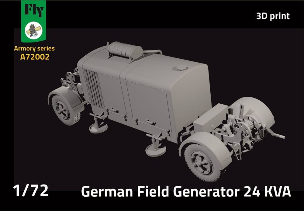 FLY A72002 1:72 German Field Generator 24 KVA