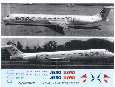 Flightpath USA A20251 1:200 McDonnell-Douglas MD-80 Aero Lloyd Current Scheme