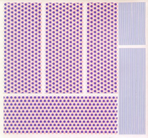 Formadecal FC721 1:72 Thin Blue Stripes & German WWI Hexagonal Naval Lozenge in Pink, Purple & Clear