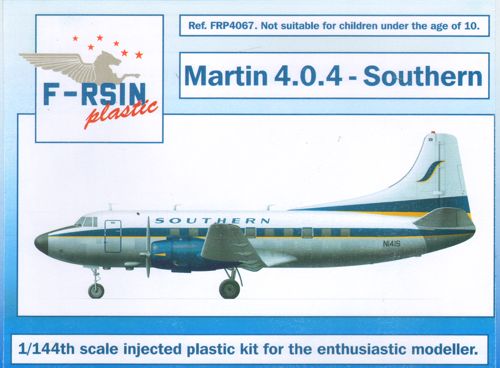F-rsin Plastic P4067 1:144 Martin 404 - Southern