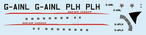 F-rsin Plastic P4102 1:144 Bristol Freighter Mk.21 - Dan Air